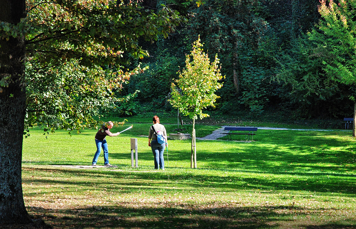 Minigolf im Kurpark Bad Bellingen